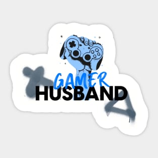 Gamer Husband Sticker